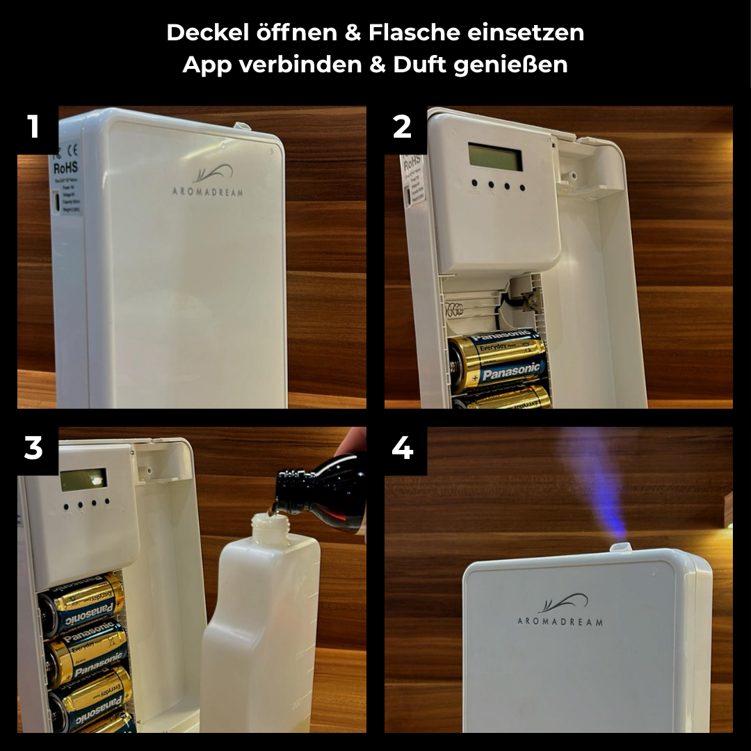 Slim fragrance device