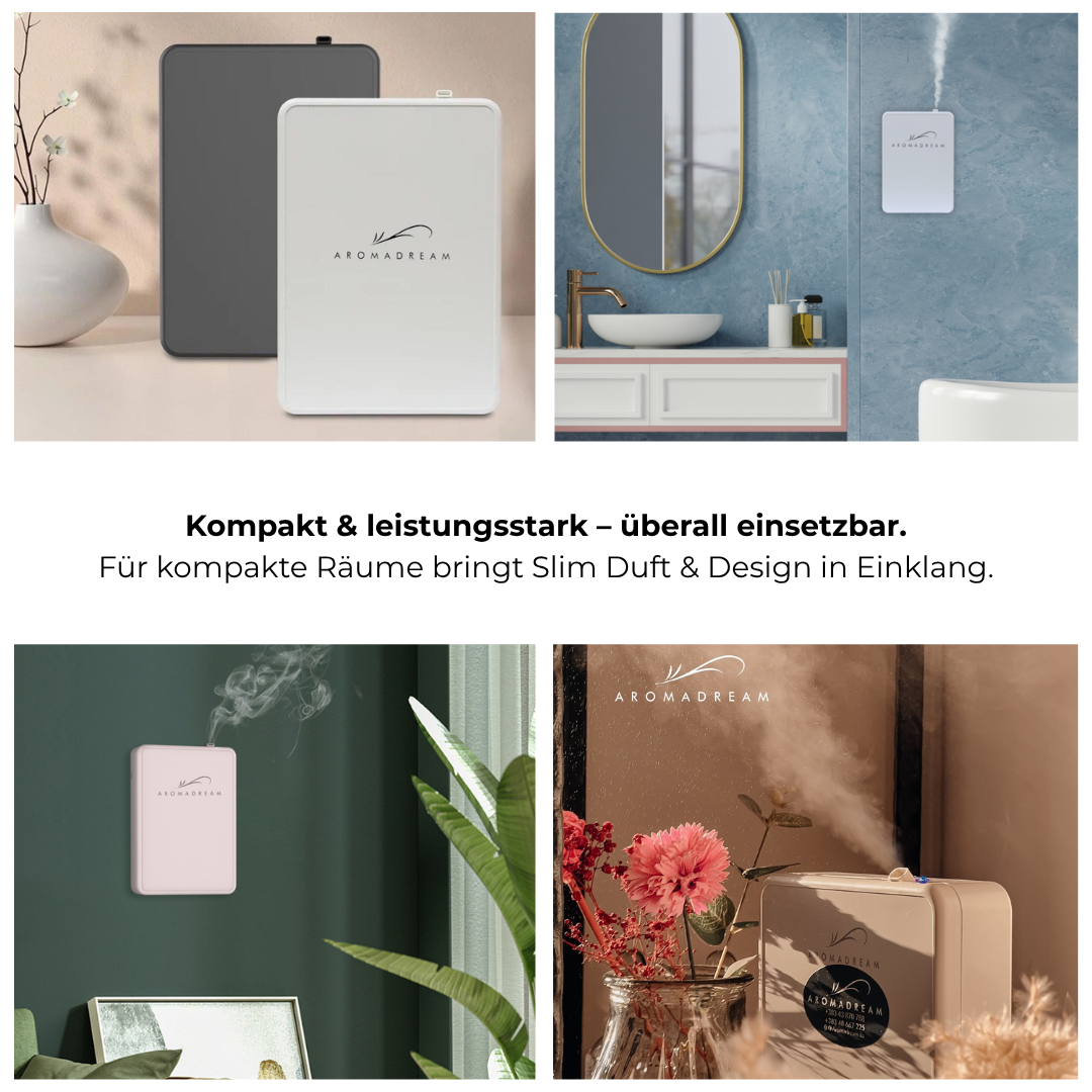 Slim fragrance device