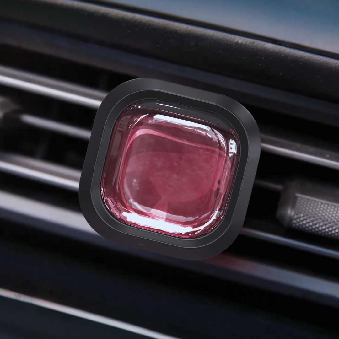 Aromadream Autoduft Peach and Honey – Duftclip im Auto-Lüftungsgitter, elegantes Design mit süßem Pfirsichduft