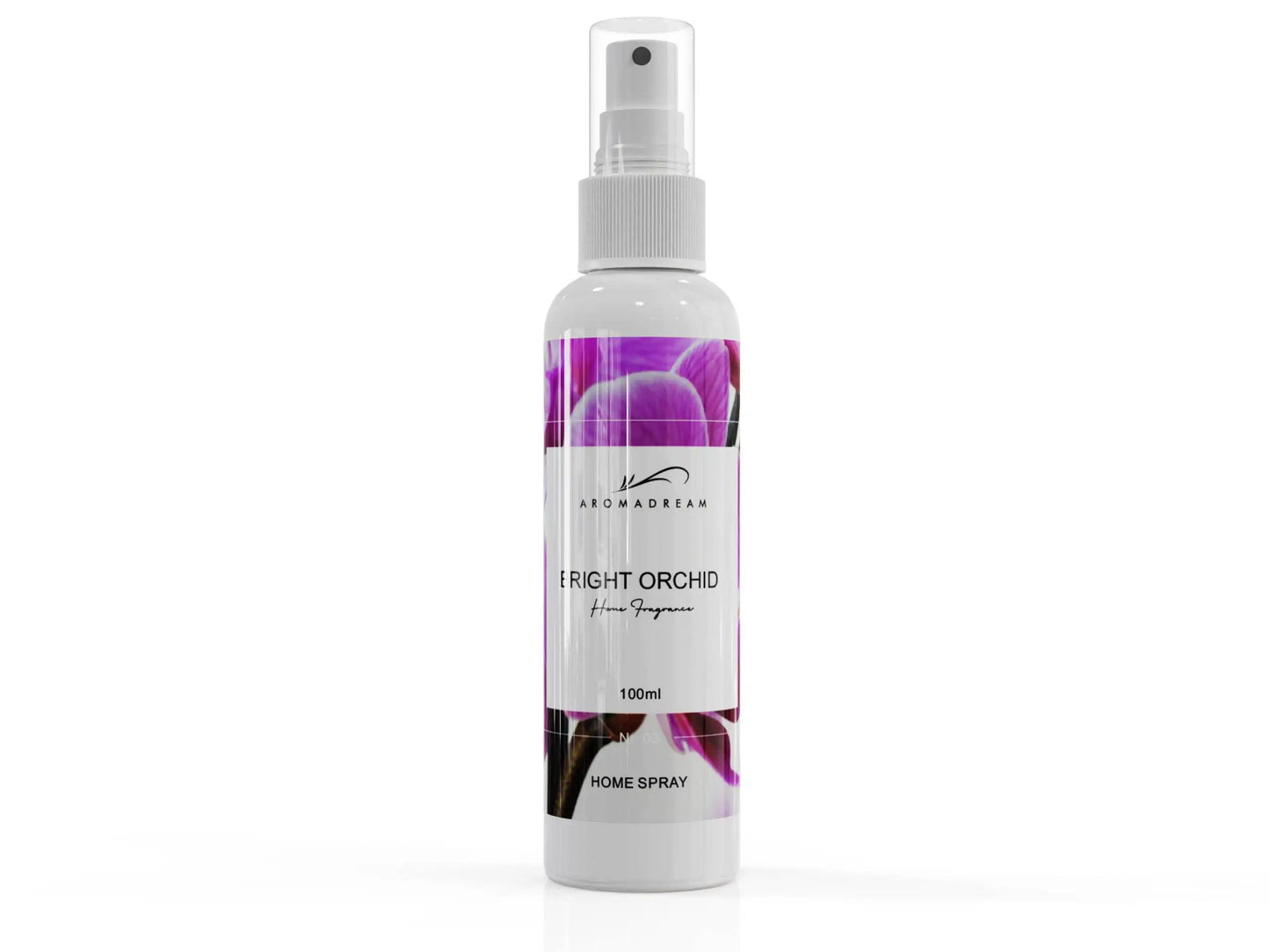 Aromadream Bright Orchid Raumduft Spray mit floraler Orchideennote in eleganter 100 ml-Flasche.