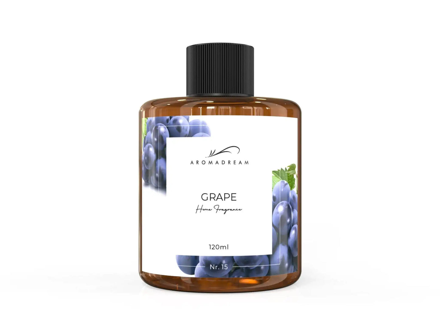 Aromadream Duftöl Grape 120 ml – fruchtiger Raumduft mit süßem Traubenaroma, ideal für Diffusoren und ein mediterranes Ambiente.