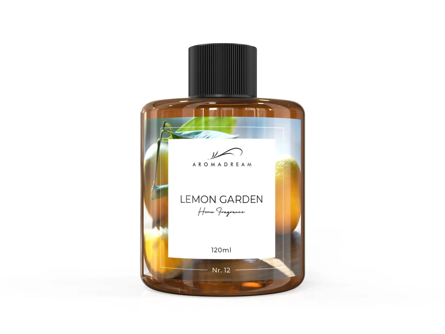 Aromadream Duftöl Lemon Garden in 120 ml Flasche – erfrischender Zitronenduft für Diffusoren, ideal für Küche und Bad.