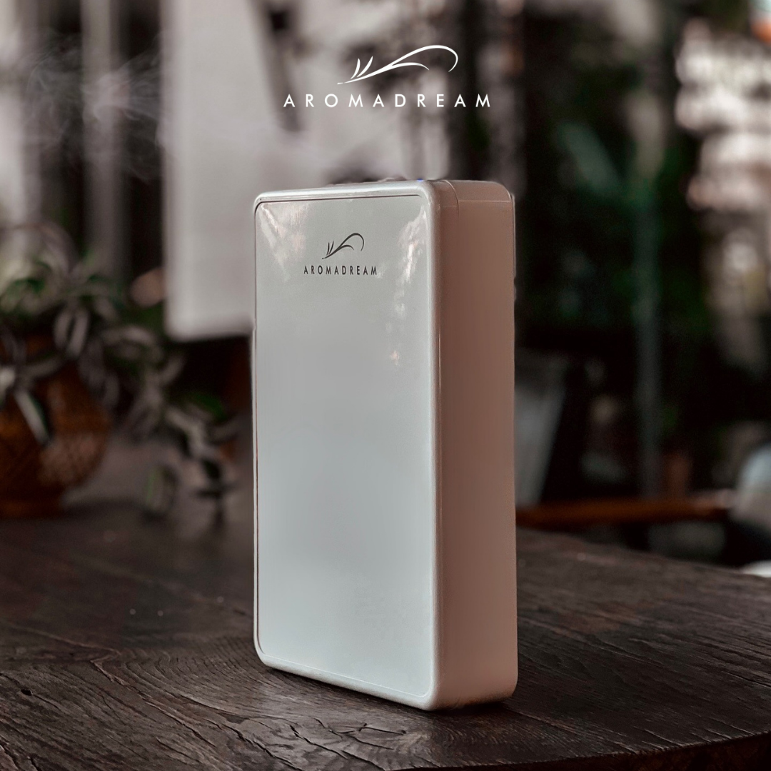 Slim fragrance device