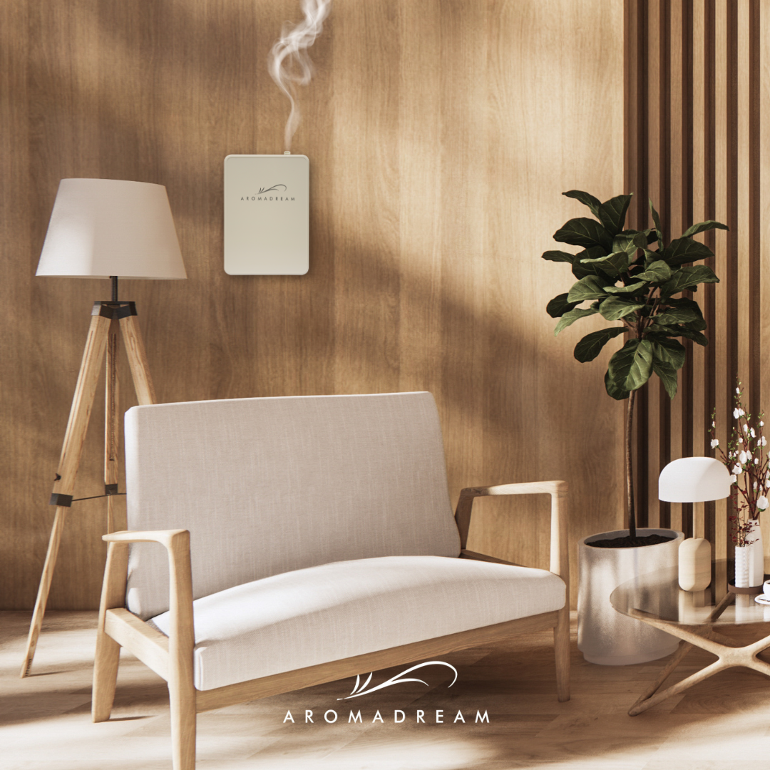 Slim fragrance device