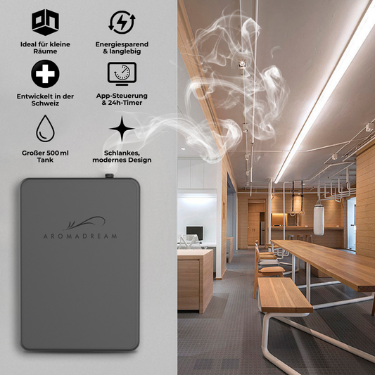Slim fragrance device