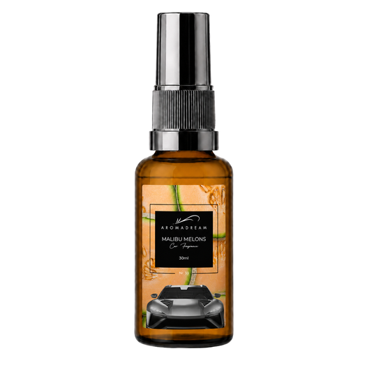 Autoduft Spray Malibu Melons von Aromadream, kompakte Sprayflasche fürs Auto