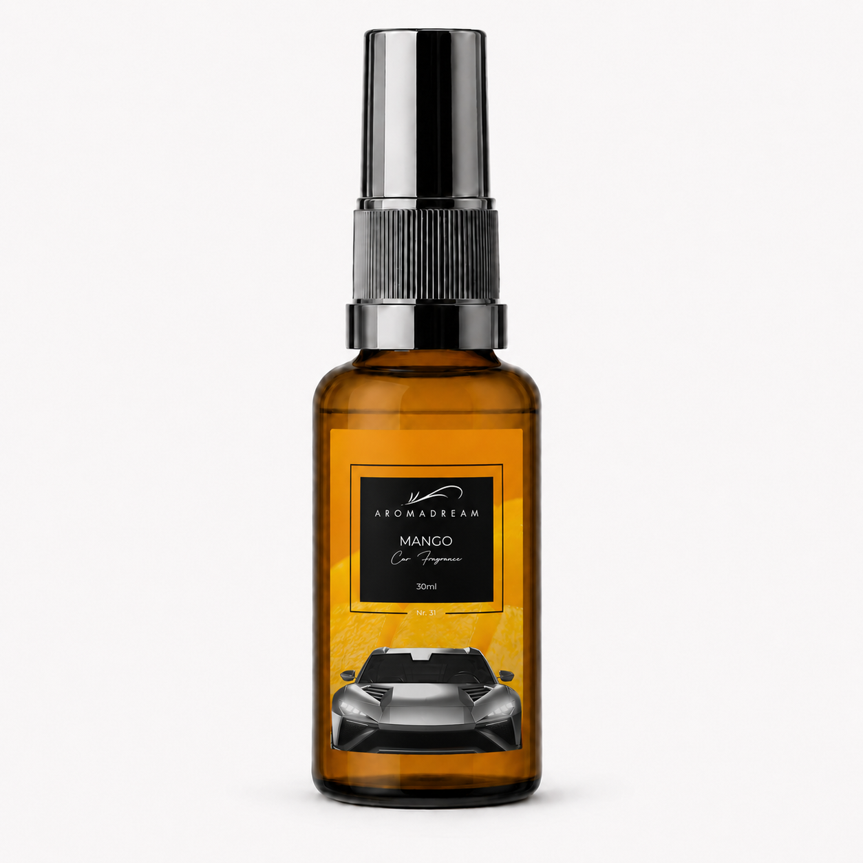 Aromadream Mango Autoduft Spray 30 ml für das Auto.
