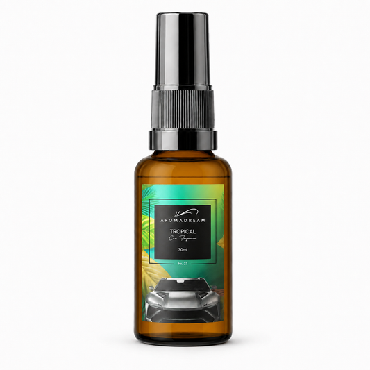 Aromadream Tropical Autoduft Spray 30 ml für das Auto.